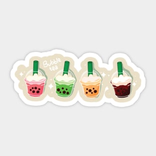 Bubble Tea Sticker